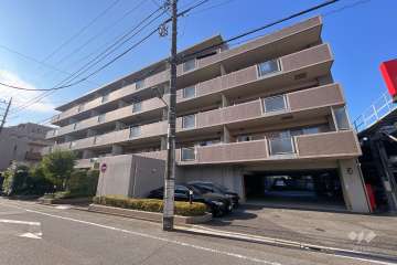 クレッセント下丸子４の外観（北側から）