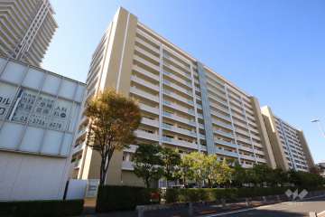 ザ・リバープレイス　センターコートの外観(南東側から)