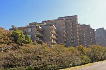 パークハウス多摩川北弐番館の外観（北西側から）