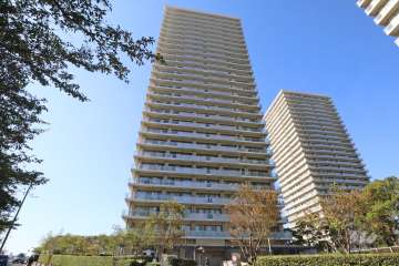 ザ・リバープレイス　サウスタワーの外観(南東側から)