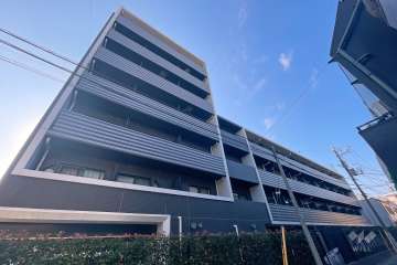 シーフォルム下丸子アジールコートの外観（北西側から）