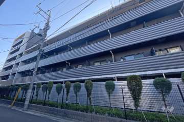 シーフォルム下丸子アジールコートの外観（西側から）