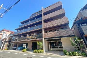 ブライズ下丸子の外観（南西側から）