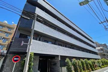 ラフィスタ下丸子の外観（西側から）