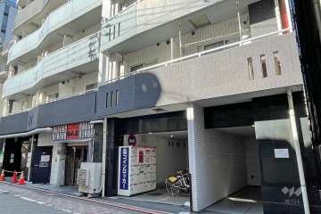 ヴェルステージ蒲田駅前の外観（南東側から）