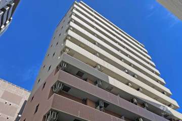 メインステージ蒲田２の外観（南西側から）