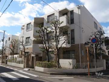 日商岩井夙川公園マンションの外観（北東側から）