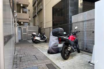 バイク置場
