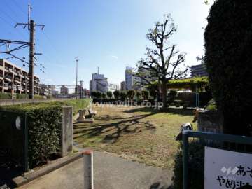 敷地東側の公園