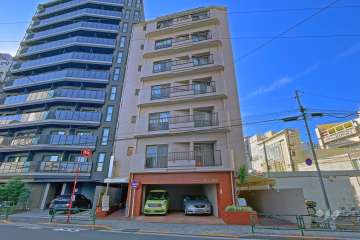 セザール第2蒲田の外観（北西側から）