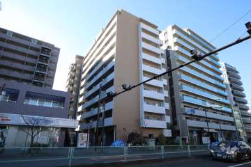 コスモ蒲田の外観(北東側から)