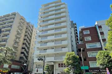 初穂マンション蒲田の外観（北東側から）