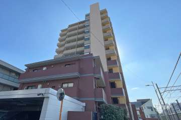 クレストフォルム蒲田の外観（北西側から）