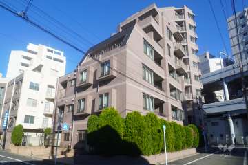 エクセルダイア蒲田５の外観（南西側から）　