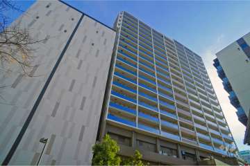 プラウドシティ蒲田の外観（北西側から）