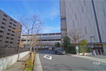 敷地の東側道路（北側から）