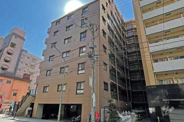 ルモン蒲田の外観（北側から）