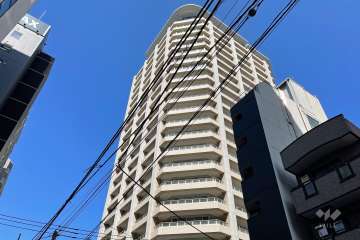 パークタワー東京フロントの外観（南側から）