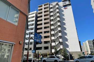 コンシェリア蒲田クロッシアの外観（北東側から）