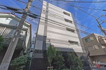 レアライズ蒲田の外観（南西側から）