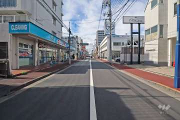 敷地東側前面道路(東側)