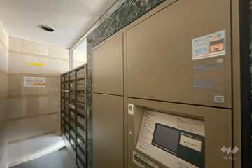 共用ポストと宅配ボックス　