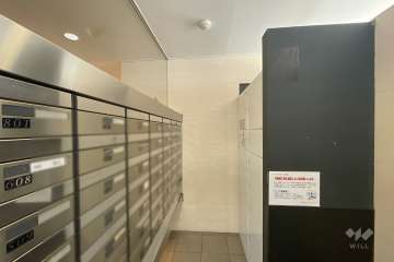 集合ポストと宅配ボックス　