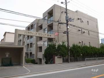 パラツィーナセシリア西宮の外観（北西側から）