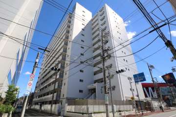 ニューハイム池上の外観(北西側から)