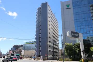 ニューハイム池上の外観(北東側から)