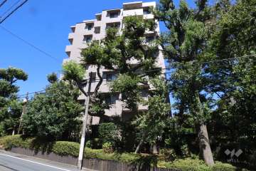 ヒルズ久が原参番館の外観(南西側から)　　