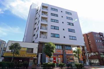 山王メイゾンの外観（北側から）