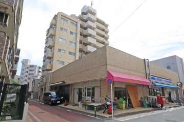 グランドメゾン大森山王の外観(北東側から)