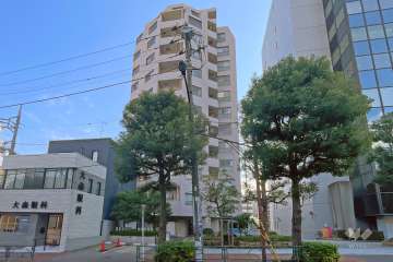 イトーピア大森山王アルヴェの外観（西側から）