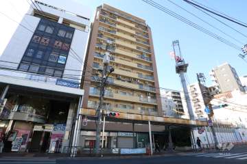 セザール大森山王の外観(南東側から)