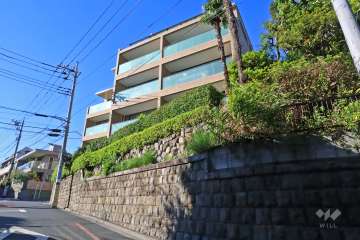 グランツオーベル大森山王の外観（南東側から）