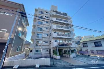 セブンスターマンション洗足池の外観（北側から）　