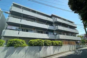 スターハイツ上池台の外観（南西側から）