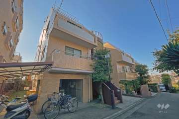 ロイヤルパレス洗足池の外観（北東側から）