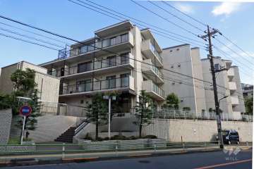 ペアパレス上池台NO2の外観（北西側から）