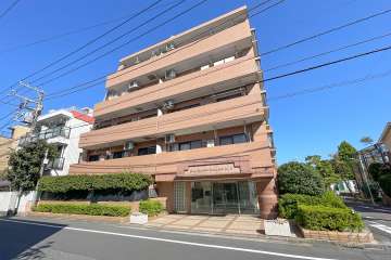 ライオンズマンション洗足池第２の外観（東側から）　