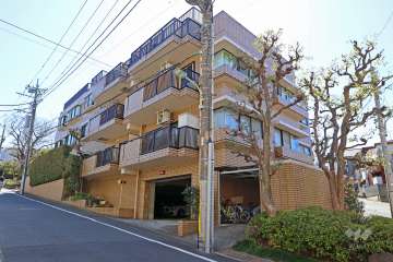 グリーンキャピタル上池台の外観（北東側から）