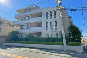 上池台デュープレックス2の外観（東側から）