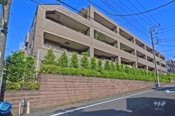 ダイアパレス上池台ブライトヒルの外観（北西側から）