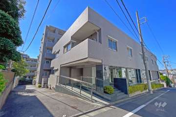 リーベスト上池台の外観（東側から）