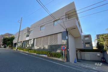 リーベスト上池台の外観（北側から）