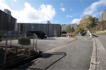 駐車場の出入口