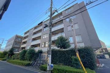 クレッセント新蒲田の外観（北東側から）