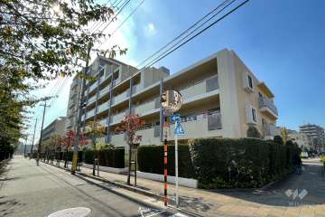 リビオ新蒲田の外観（北東側から）