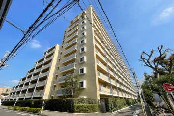 リビオ新蒲田の外観（南西側から）